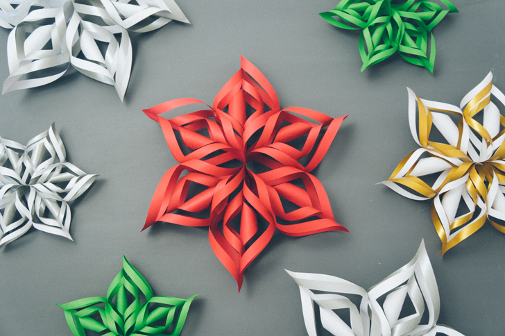 3d-paper-snowflakes-multicolor