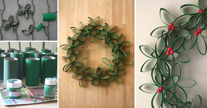 paper-roll-christmas-wreath-collage