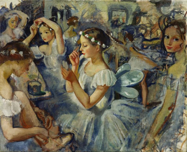 Девочки-сильфиды. (Балет "Шопениана"). 1924. 