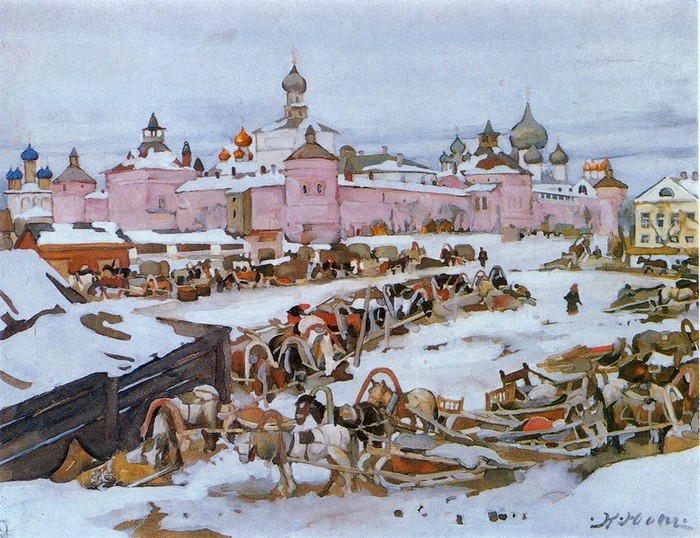 15 зимних пейзажей в истории мировой живописи () 15 зимних пейзажей в истории мировой живописи