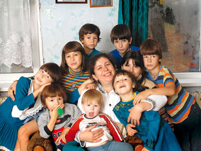 Светлана Голякова, вдова священника, мать 12-ти детей