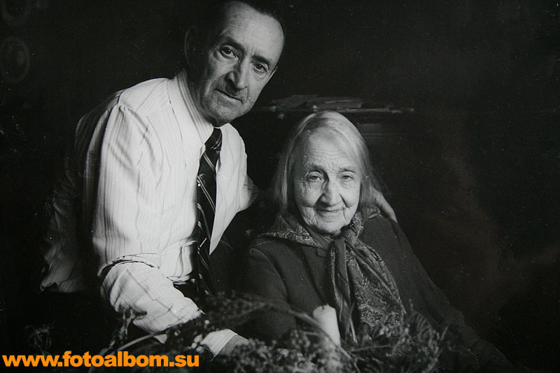 Анастасия Ивановна с сыном Андреем
